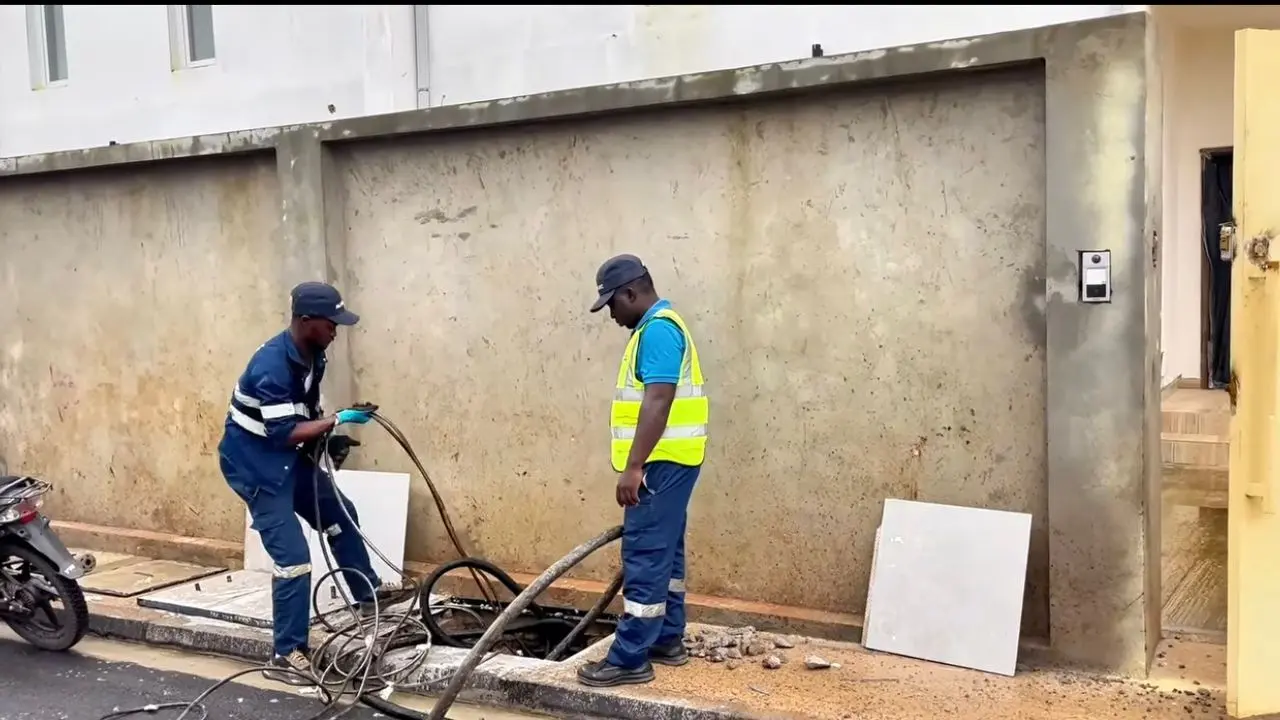 Travaux d’alimentation électrique par MATELEC pour le complexe de 50 villas à Nongo