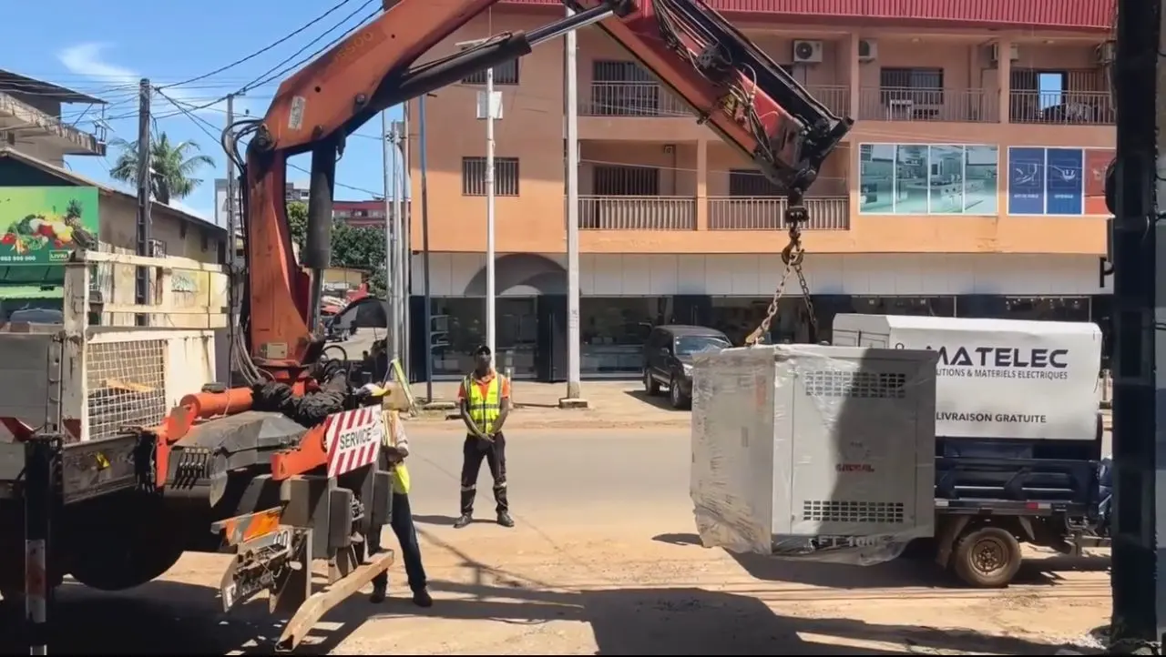 65 kVA generator installed by MATELEC