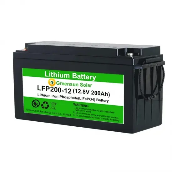 Batterie solaire lithium 200 Ah
