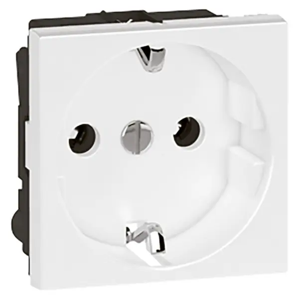 Prise 2P+T 16A blanc, gamme Arteor - Legrand