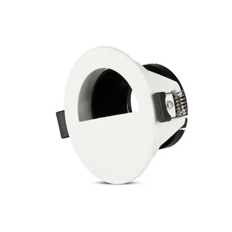 Support de spot demi-cercle GU10, blanc/noir - V-TAC