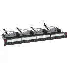 Straight patch panel 24 RJ45 Cat6A STP - Legrand