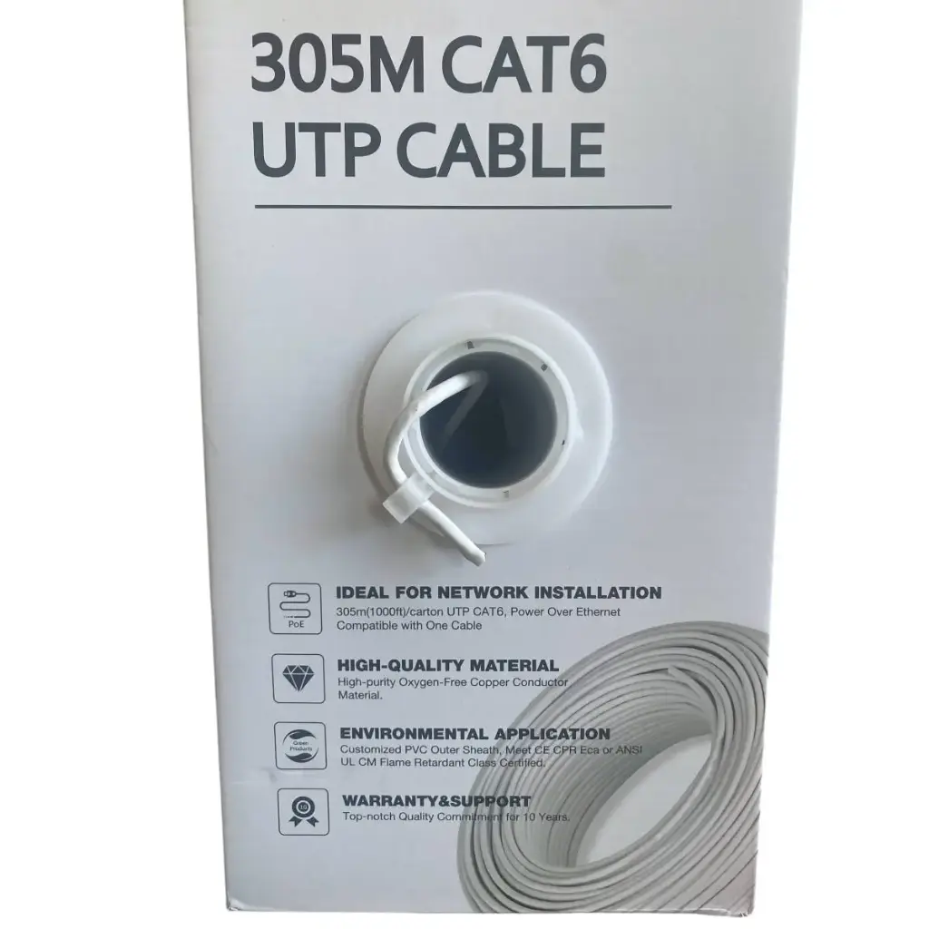UTP Cat6 network cable, 305 m drum - Dahua