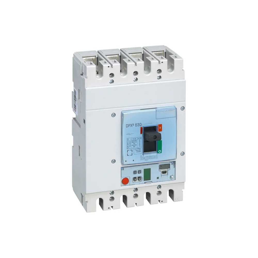Disjoncteur électronique DPX³ 630 S2 4P 400A 36 kA - Legrand