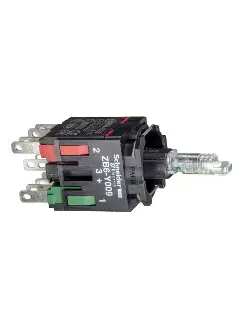 Corps pour bouton lumineux Ø16 vert - Schneider