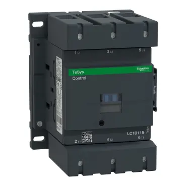 Contacteur TeSys D 3P AC3 115A 440V, bobine 240V CA - Schneider
