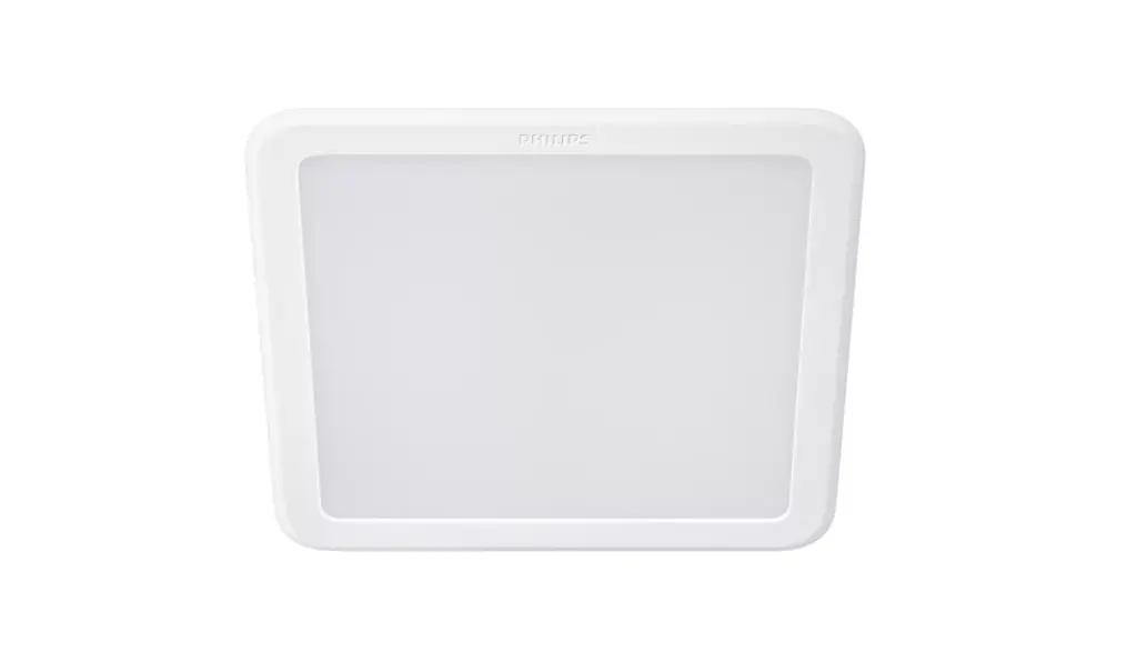 Spot carré encastré 9W 3000K - Philips