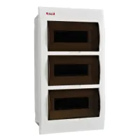 Coffret encastré tout plastique 36 modules IP30, ABS ignifugé - Himel