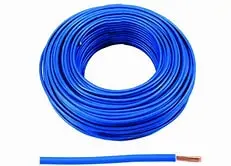 Fil 1x4 mm² bleu (rouleau 100 m)