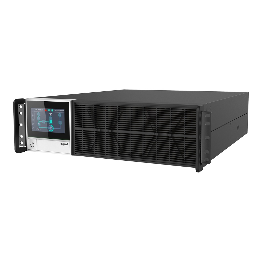 UPS Keor DK 10 kVA On-Line double conversion, rack mount, without batteries - Legrand