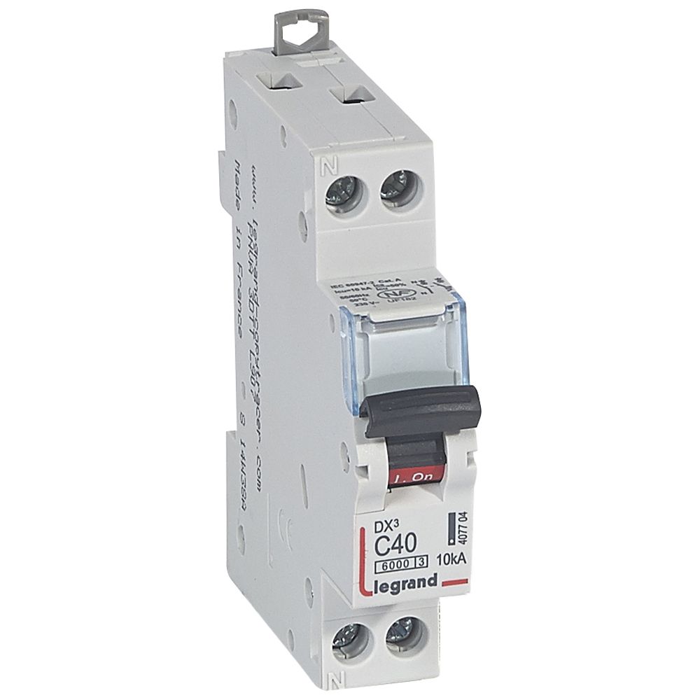 DX3 1P+NG C40 6000A/10KA - LEGRAND