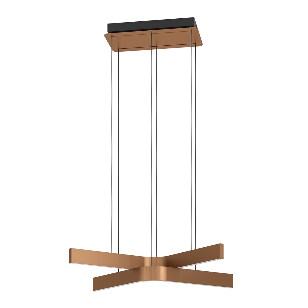 Suspension LED RGB/CCT noir/bronze Folcino-Z - Eglo