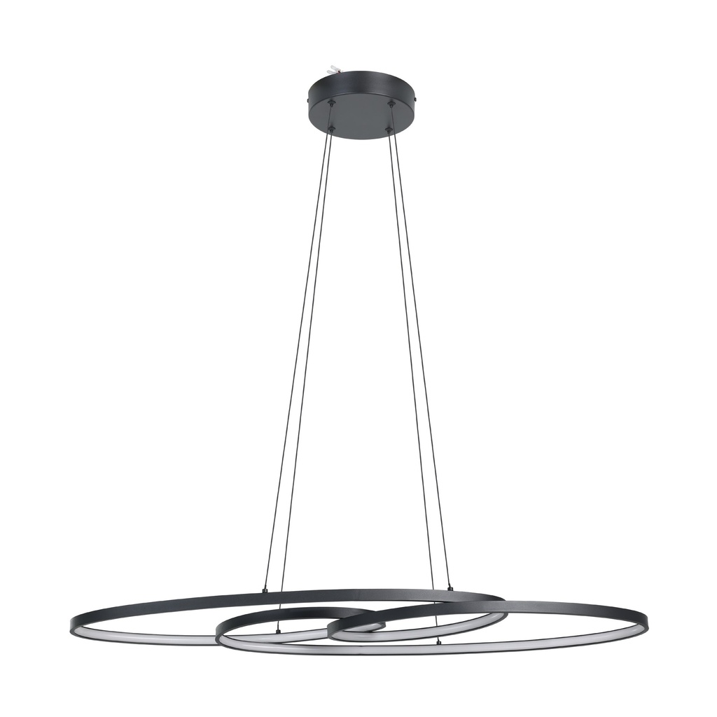 Suspension LED noir/blanc Gianella - Eglo