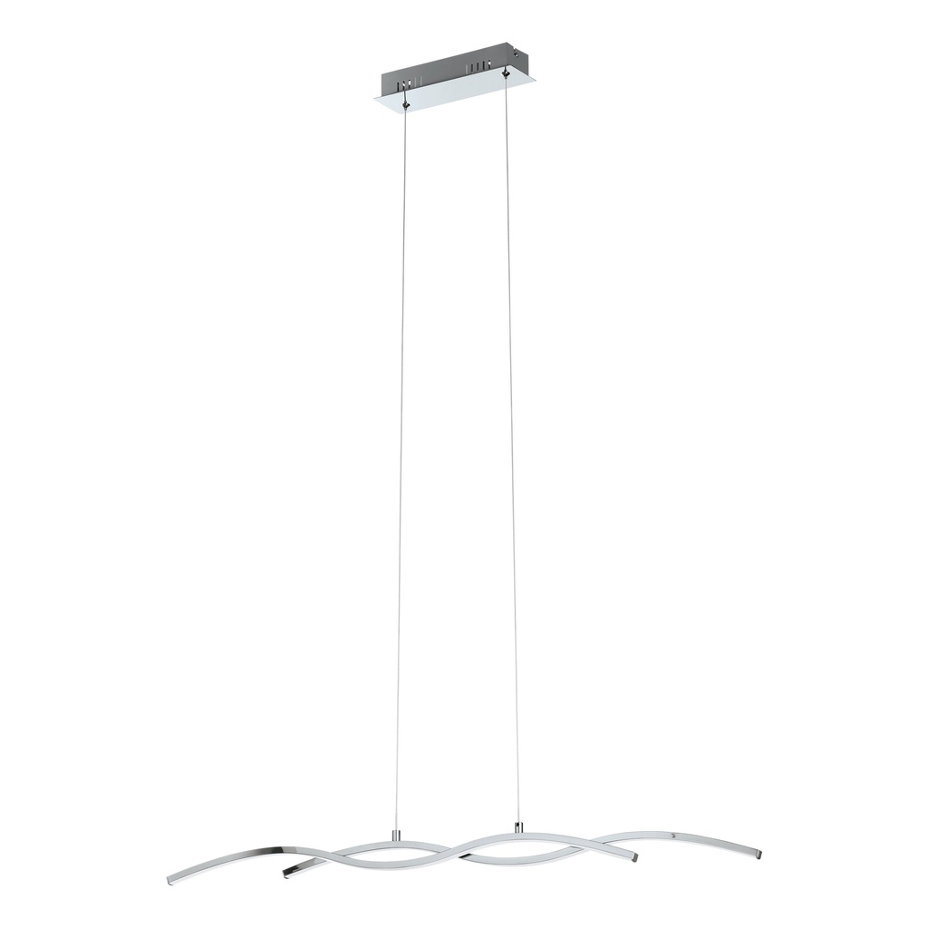 Suspension LED L-870 chrome/blanc Lasana 2 - Eglo