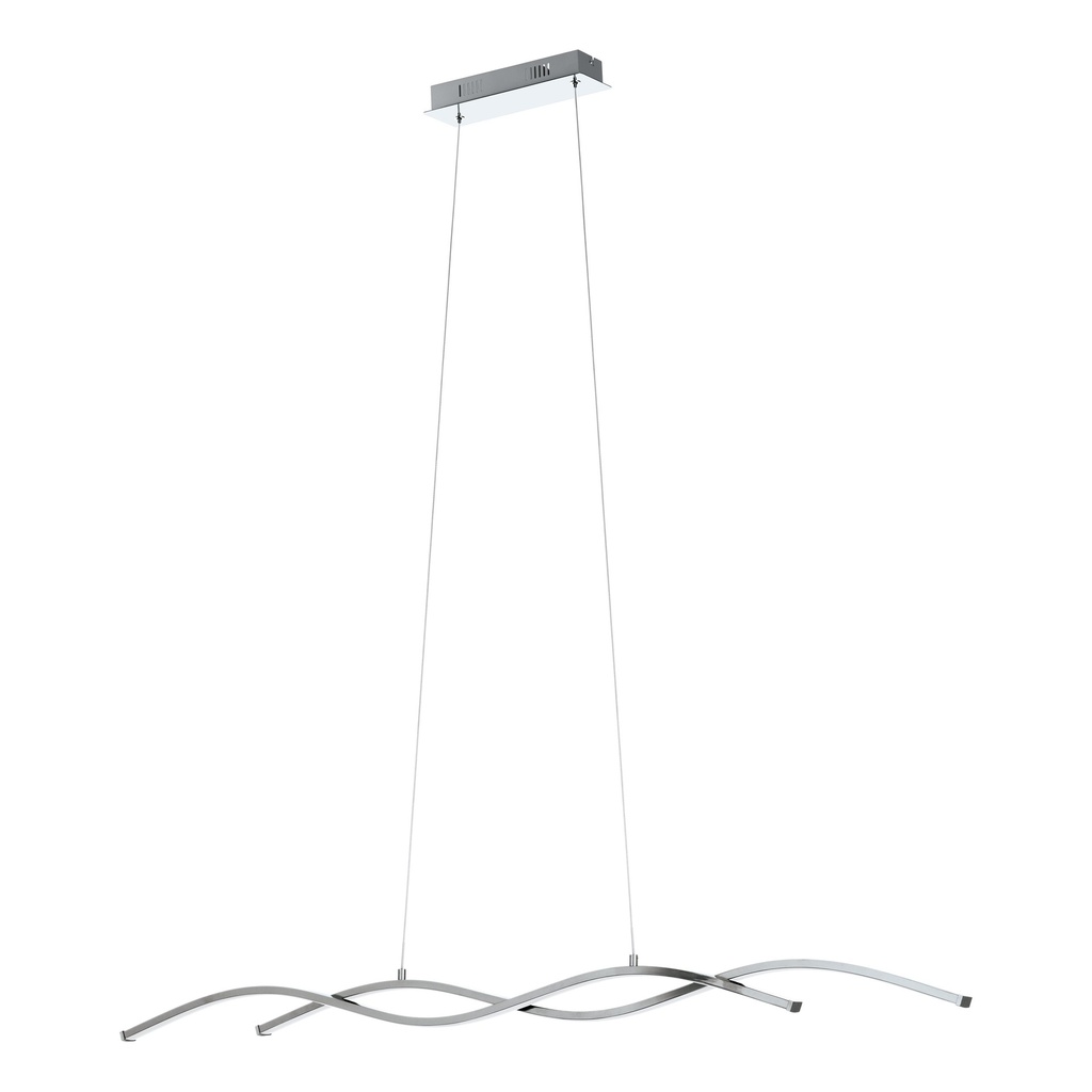 Suspension LED L-1200 chrome/blanc Lasana 2 - Eglo