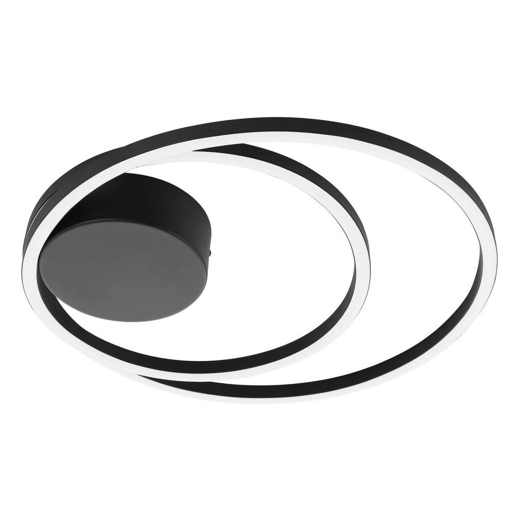 Plafonnier LED noir/blanc Ruotale - Eglo