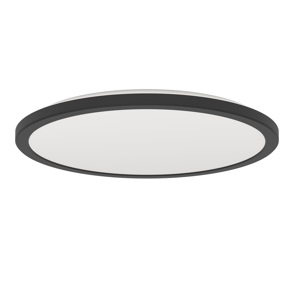 Plafonnier LED RGB/CCT Ø390 noir Rovito-Z - Eglo