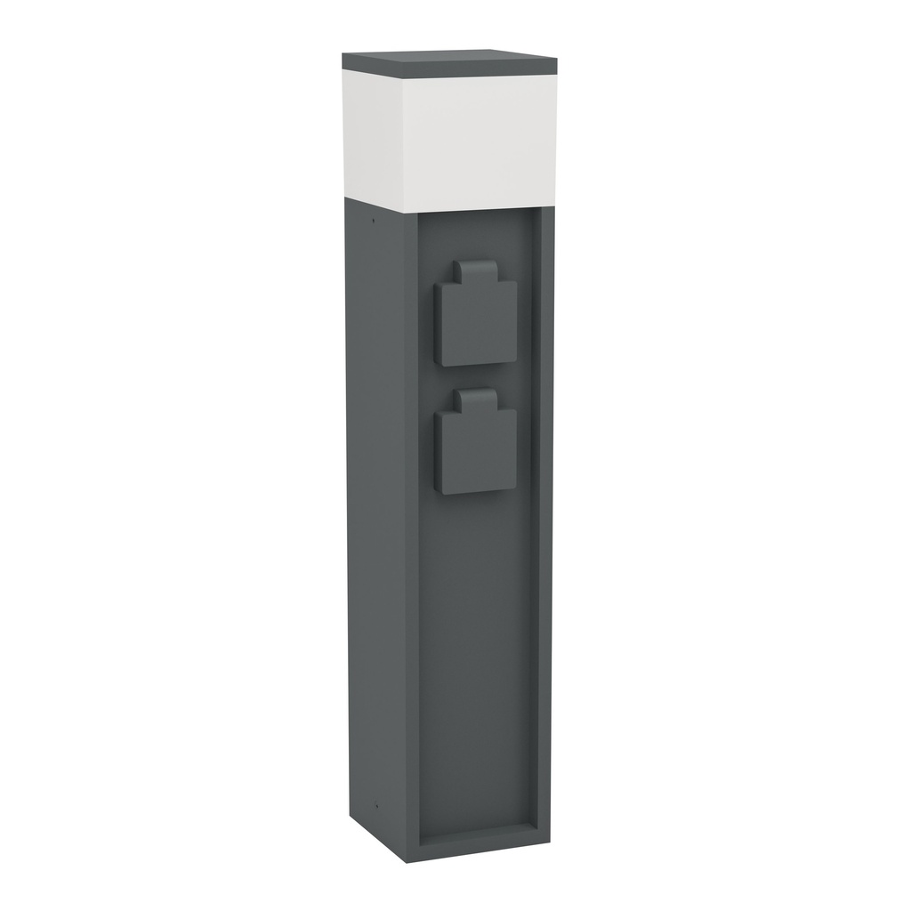 Borne de jardin avec prise E27 noir Park 5 - Eglo