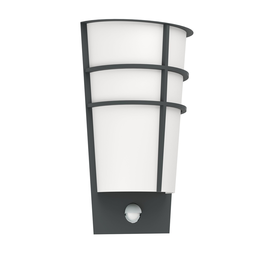 Applique extérieure LED 2 lampes avec détecteur anthracite Breganzo - Eglo