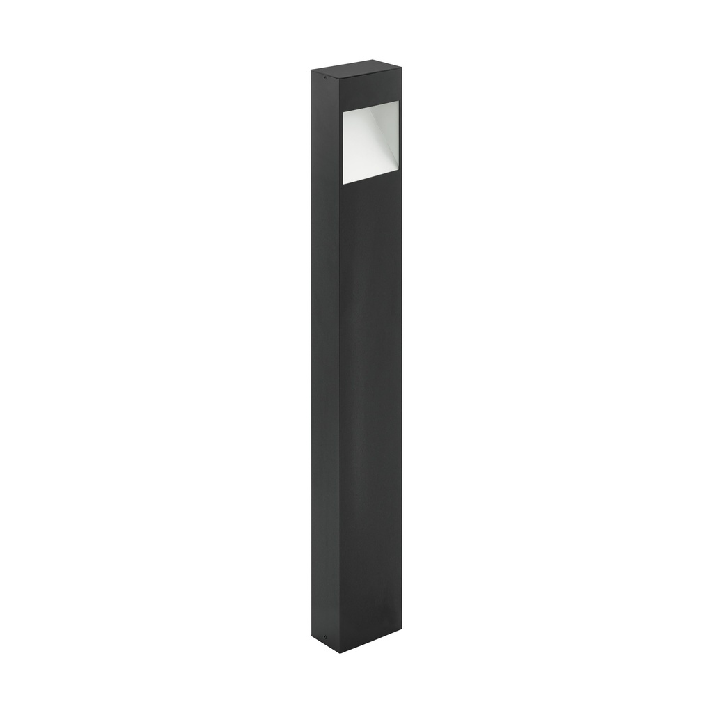 Lampadaire extérieur LED anthracite/blanc Manfria - Eglo