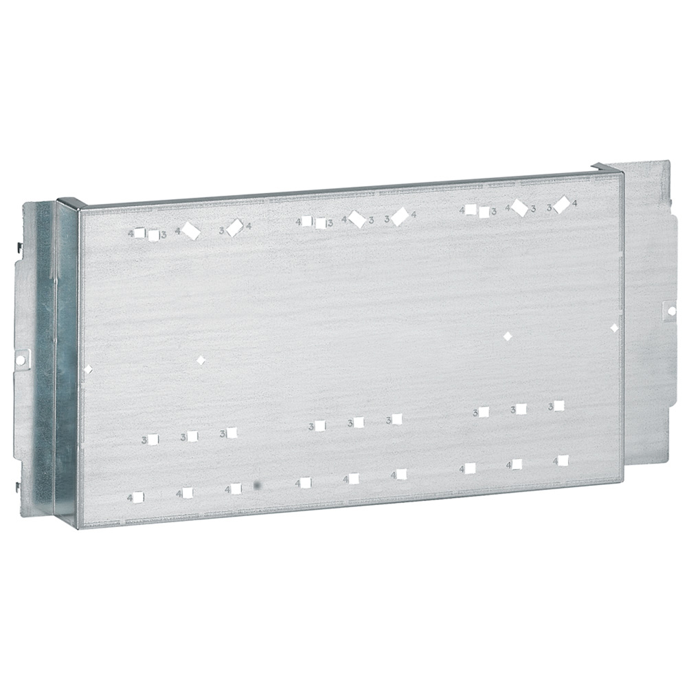 Platine pour 1 à 3 DPX³630 fixe avec différentiel en position verticale dans XL³4000 et XL³800, 24 modules - Legrand