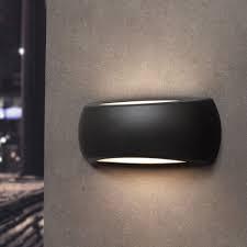 Applique extérieure Francy noir, diffuseur opale, LED E27 filament 6W 2700K - Fumagalli