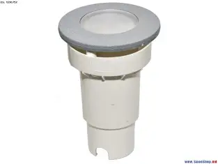 Plafonnier extérieur Ceci 90 gris, diffuseur satiné, LED GU10 3,5W CCT (kit) - Fumagalli