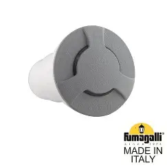 Plafonnier extérieur Ceci 90 3L gris, diffuseur satiné, LED GU10 3,5W CCT - Fumagalli