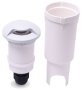 Applique extérieure Aldo 1L blanc, diffuseur satiné, LED G9 1,7W 4000K - Fumagalli