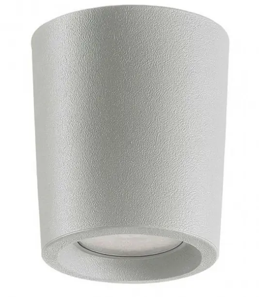 Applique extérieure Livia 90 gris, diffuseur dépoli, LED GU10 6W CCT (kit) - Fumagalli