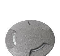 Outdoor ceiling light Ceci 120 3L grey, satin diffuser, LED GX53 3W CCT (kit) - Fumagalli