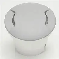 Plafonnier extérieur Ceci 160 2L gris, diffuseur satiné, LED GX53 7W CCT (kit) - Fumagalli