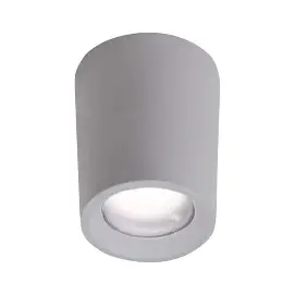 Applique extérieure Livia 180 gris, diffuseur dépoli, LED E27 30W - Fumagalli