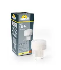 Ampoule LED G9 1,7W 3000K - Fumagalli