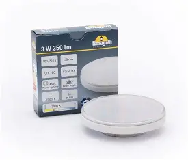 LED bulb GX53 3W CCT 3000/4000/6500K - Fumagalli