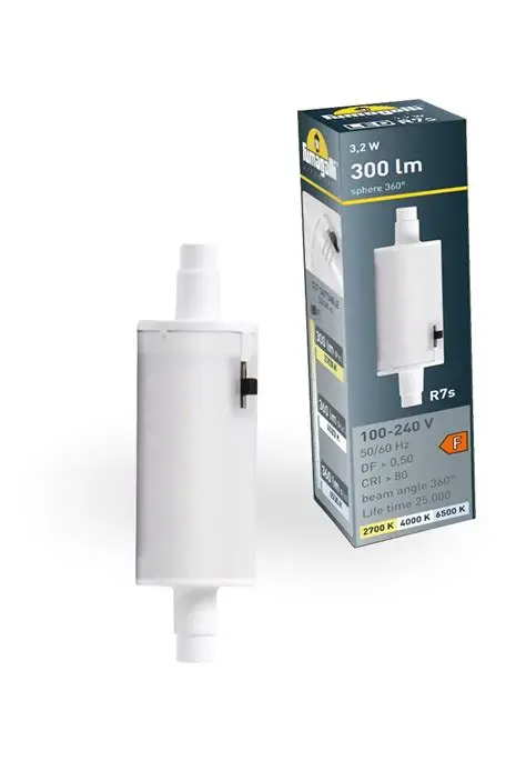 Ampoule LED R7S 3,5W CCT 2700/4000/6500K - Fumagalli