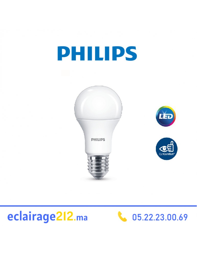 Ampoule LED 11W E27 6500K - Philips