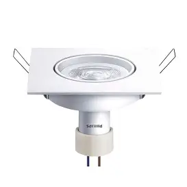 Kit spot + ampoule GU10 5W 6500K - Philips