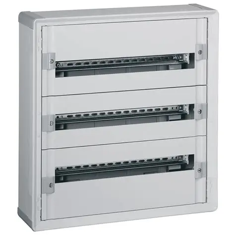 Coffret XL³ 160 complet métal, 3 rangées - Legrand