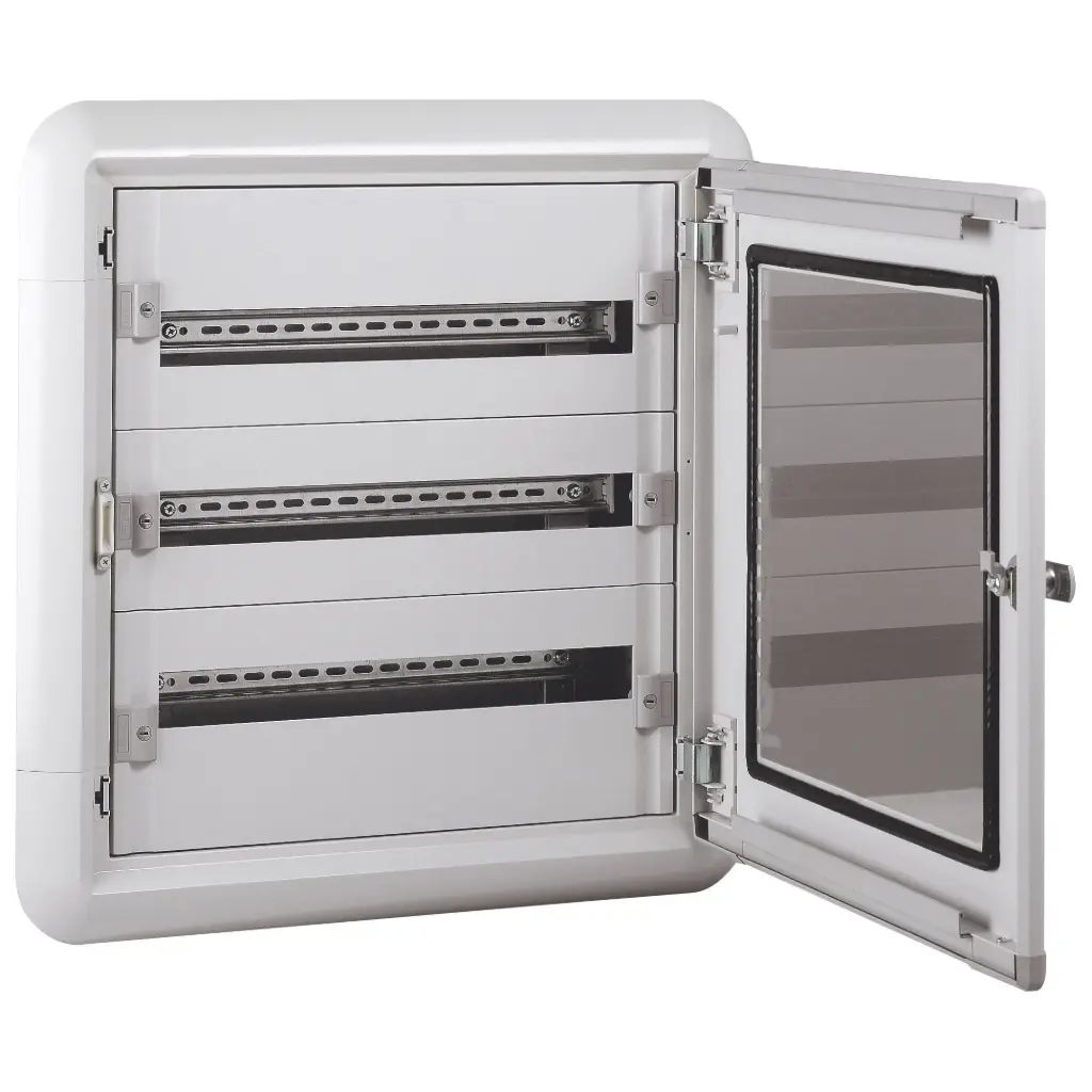 Coffret XL³ 160 complet encastré, 3 rangées - Legrand