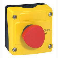 Emergency stop box Ø40 push-turn red, NC contact - Legrand