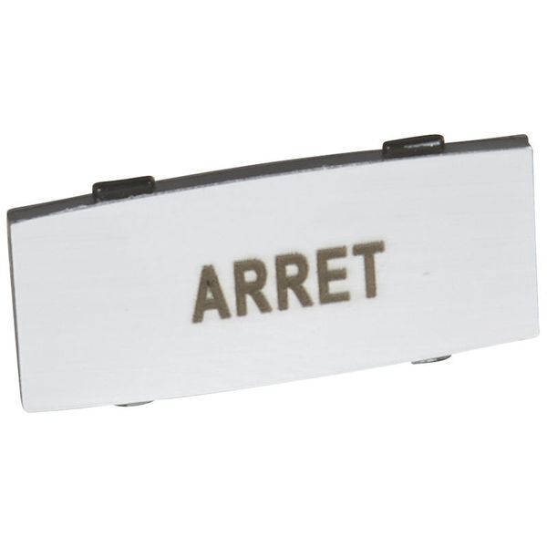 Insert marqué « Arrêt » - Legrand