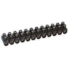 Barrette de connexion Nylbloc 16 mm² noir (domino) - Legrand