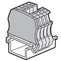Cloison terminale pour blocs de jonction à vis 1E/1S, pas 5/6/8 - Legrand