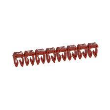 Repères CAB 3 chiffre 2 rouge, 1,5/2,5 mm² - Legrand