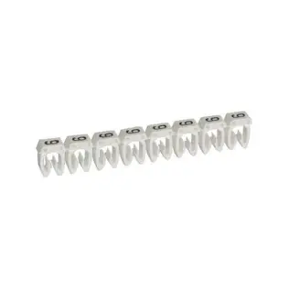 Repères CAB 3 chiffre 9 blanc, 1,5/2,5 mm² - Legrand