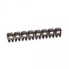 Repères CAB 3 chiffre 1 brun, 4/6 mm² - Legrand
