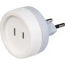 Adaptateur fiche US vers fiche européenne 2P 6A - Legrand