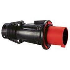 Fiche droite 3P+N+T 63A 400V caoutchouc - Legrand