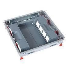 Kit 2 supports verticaux fixes 2x8 modules pour boîte de sol - Legrand